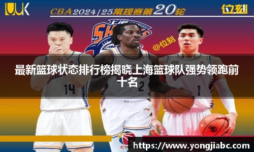 最新篮球状态排行榜揭晓上海篮球队强势领跑前十名